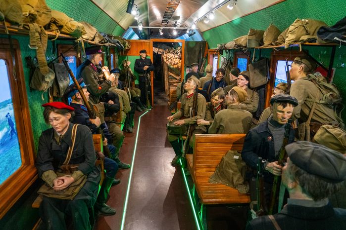 Иммерсивный музей "Поезд Победы" в парке "Патриот"