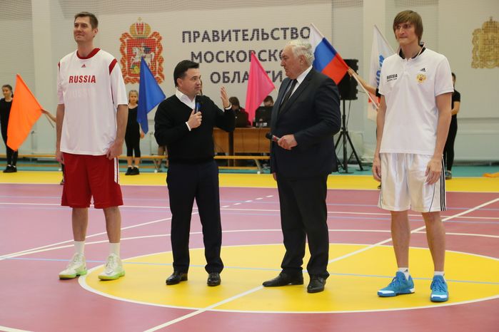 Открытие физкультурно-оздоровительного комплекса «ОКА» в Ступино