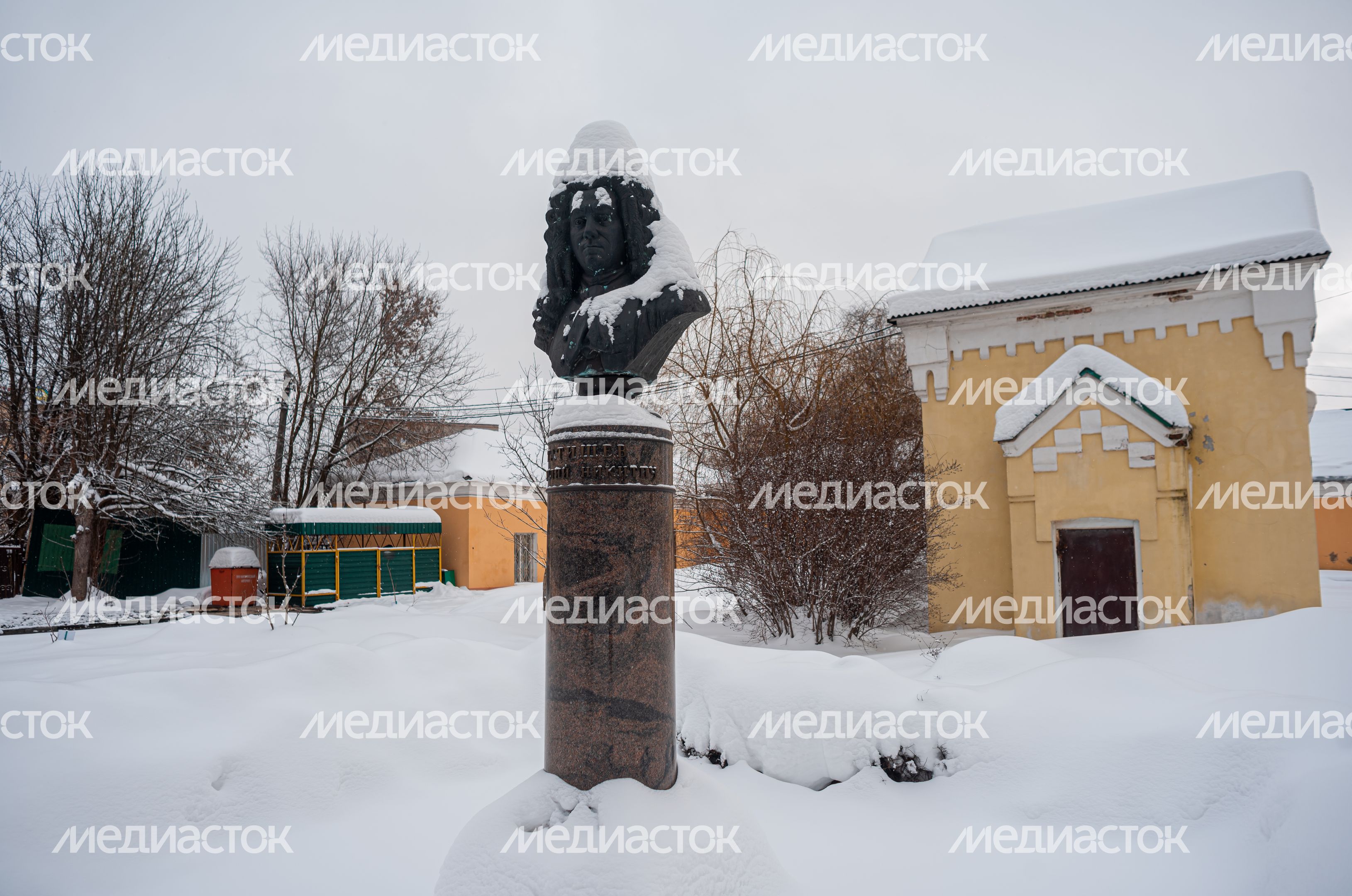 Зимние виды города Солнечногорск