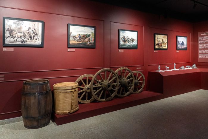 История Отечественной войны 1812 года в музее-макете «Бородинское сражение» в усадьбе А.И. Герцена Одинцовского округа