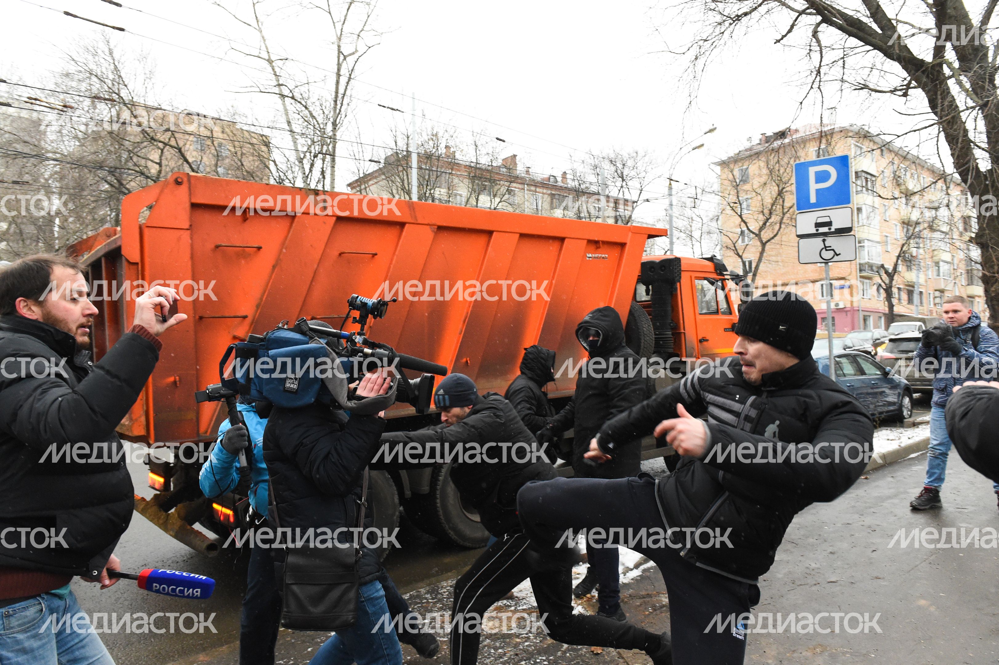 Снос кинотеатра «Соловей» в Москве