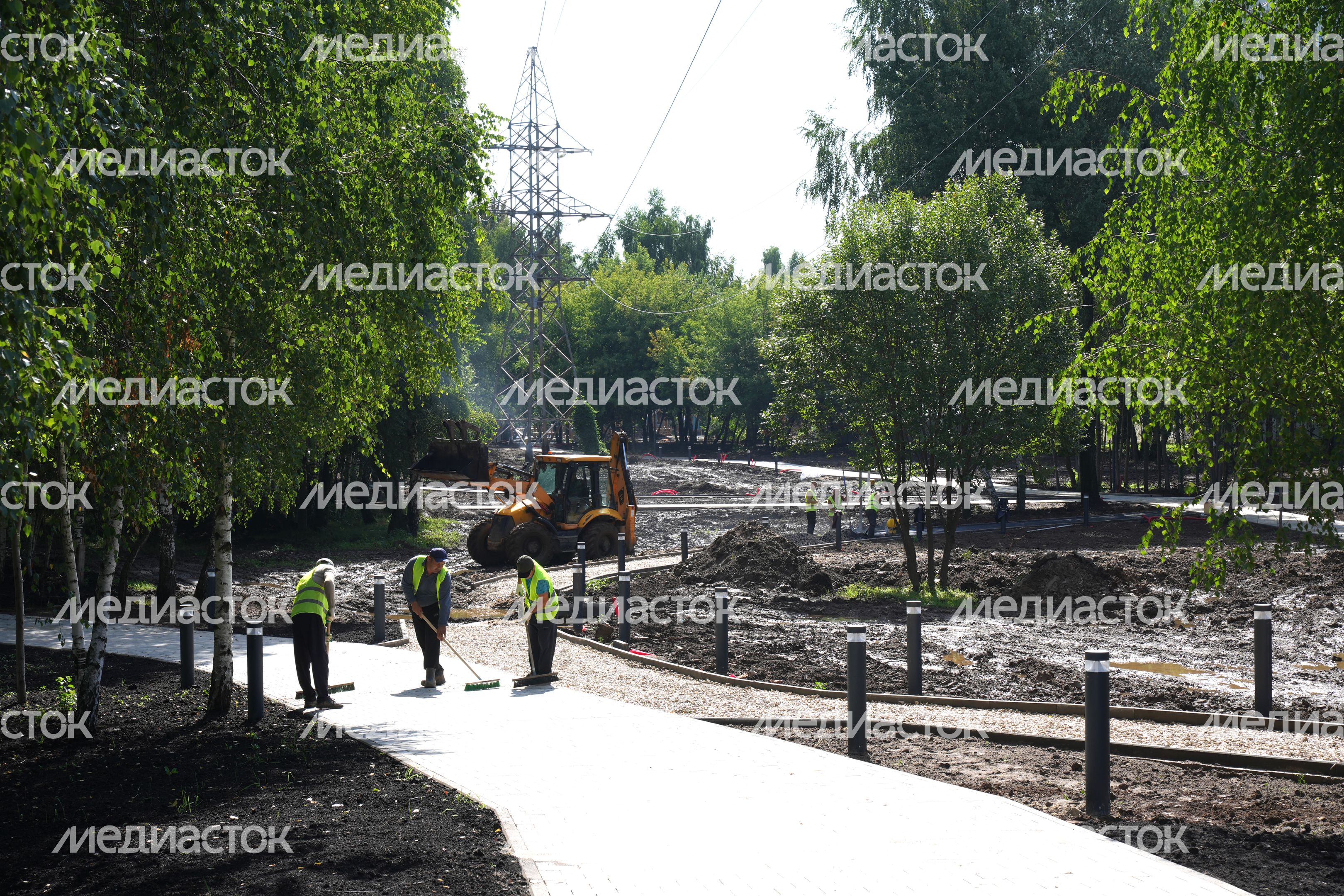 Благоустройство зоны отдыха у реки Учи в Ивантеевке