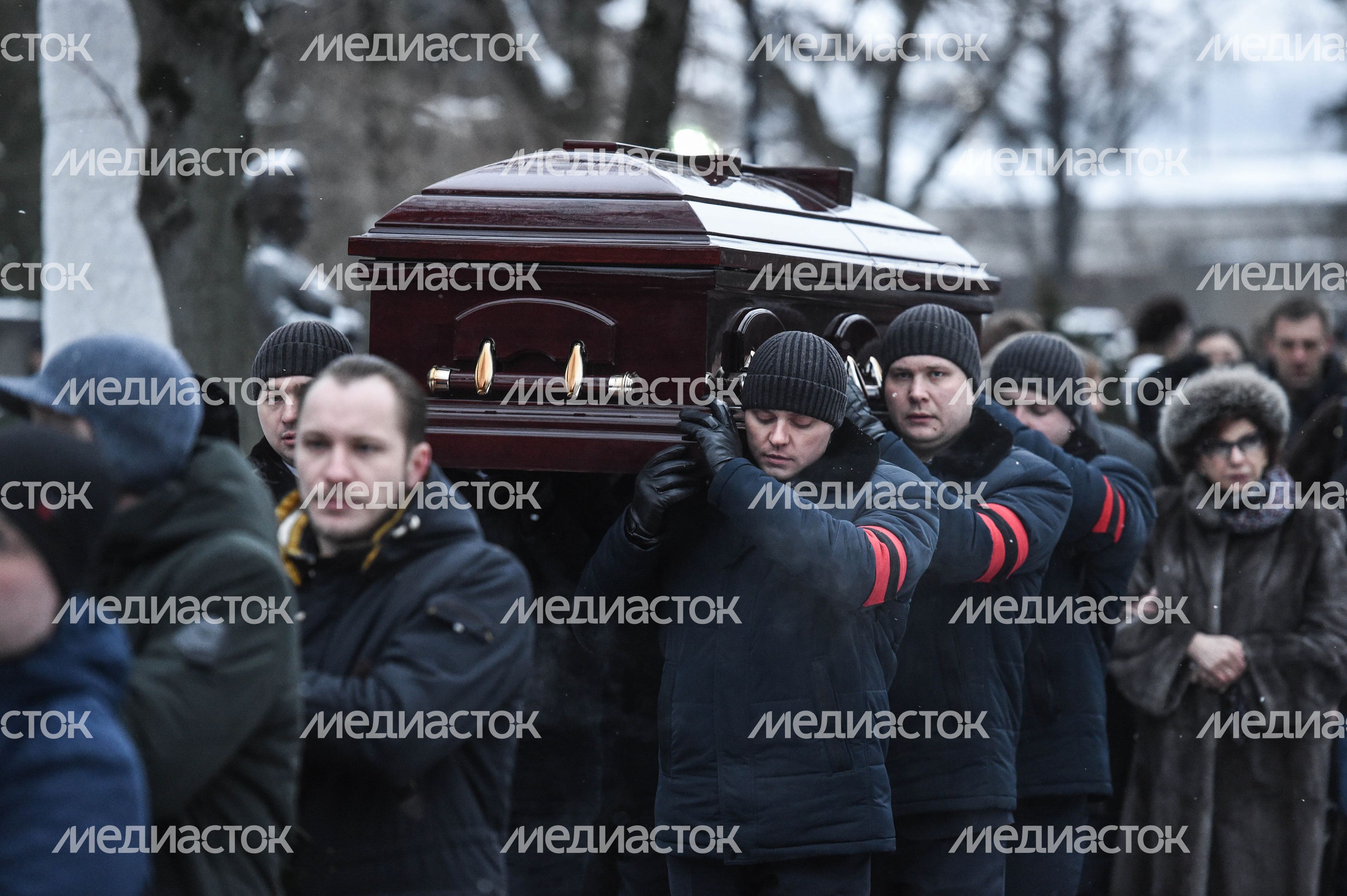 Похороны Михаила Державина Похороны Михаила Державина