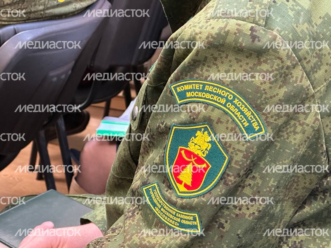Совещание Мурашова в Ногинском лесничестве и осмотр ЛПС