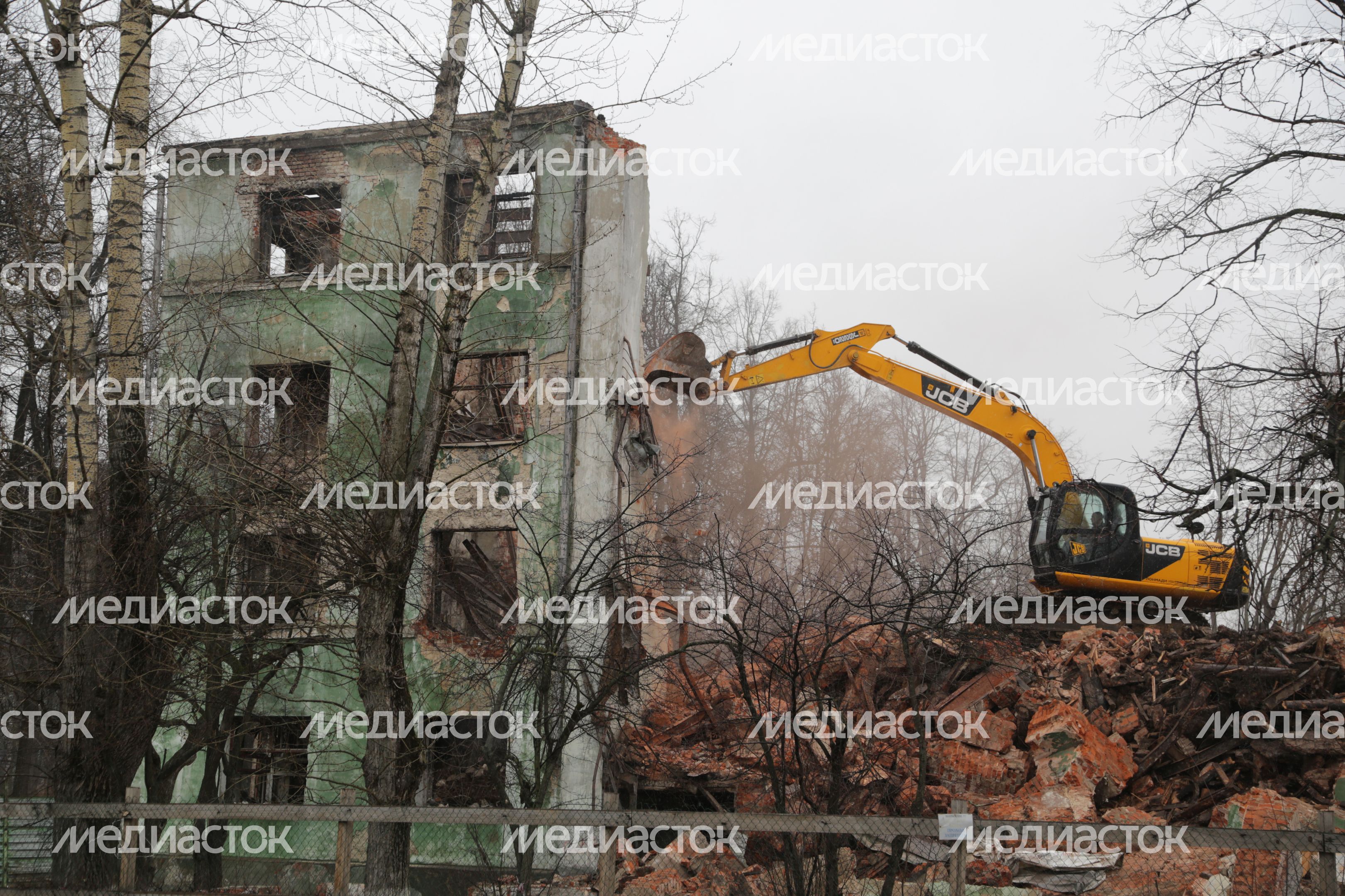 Снос ветхого жилья в Королеве