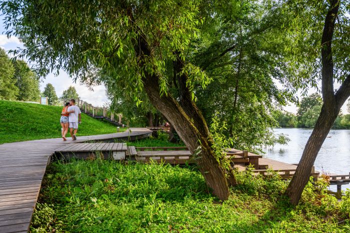 Городской пляж Зарайска