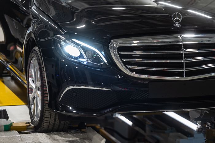 Открытие автомобильного завода Mercedes‑Benz в Подмосковье