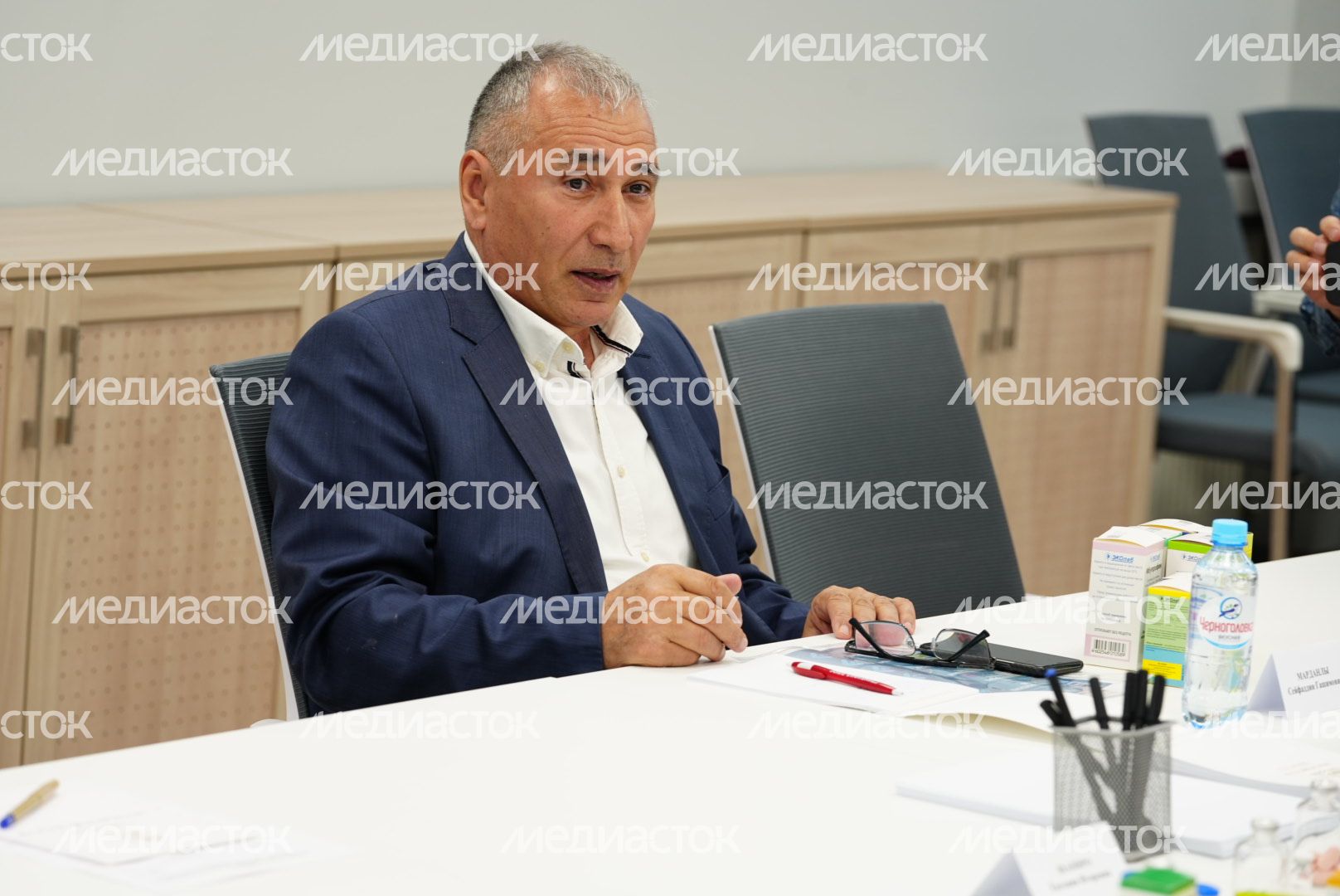 Встреча губернатора с фармпроизводителями Подмосковья