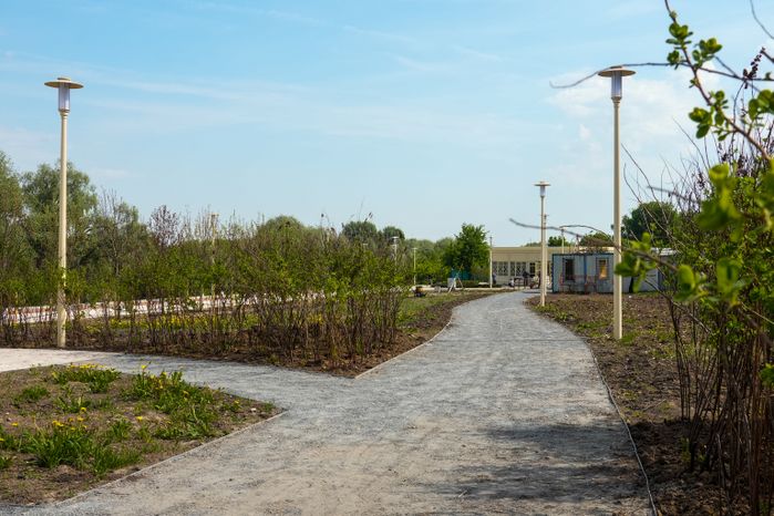 Благоустройство сквера "Блюдечко" в Коломне
