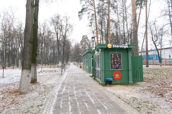 Раменское. Городской парк культуры и отдыха. Зима