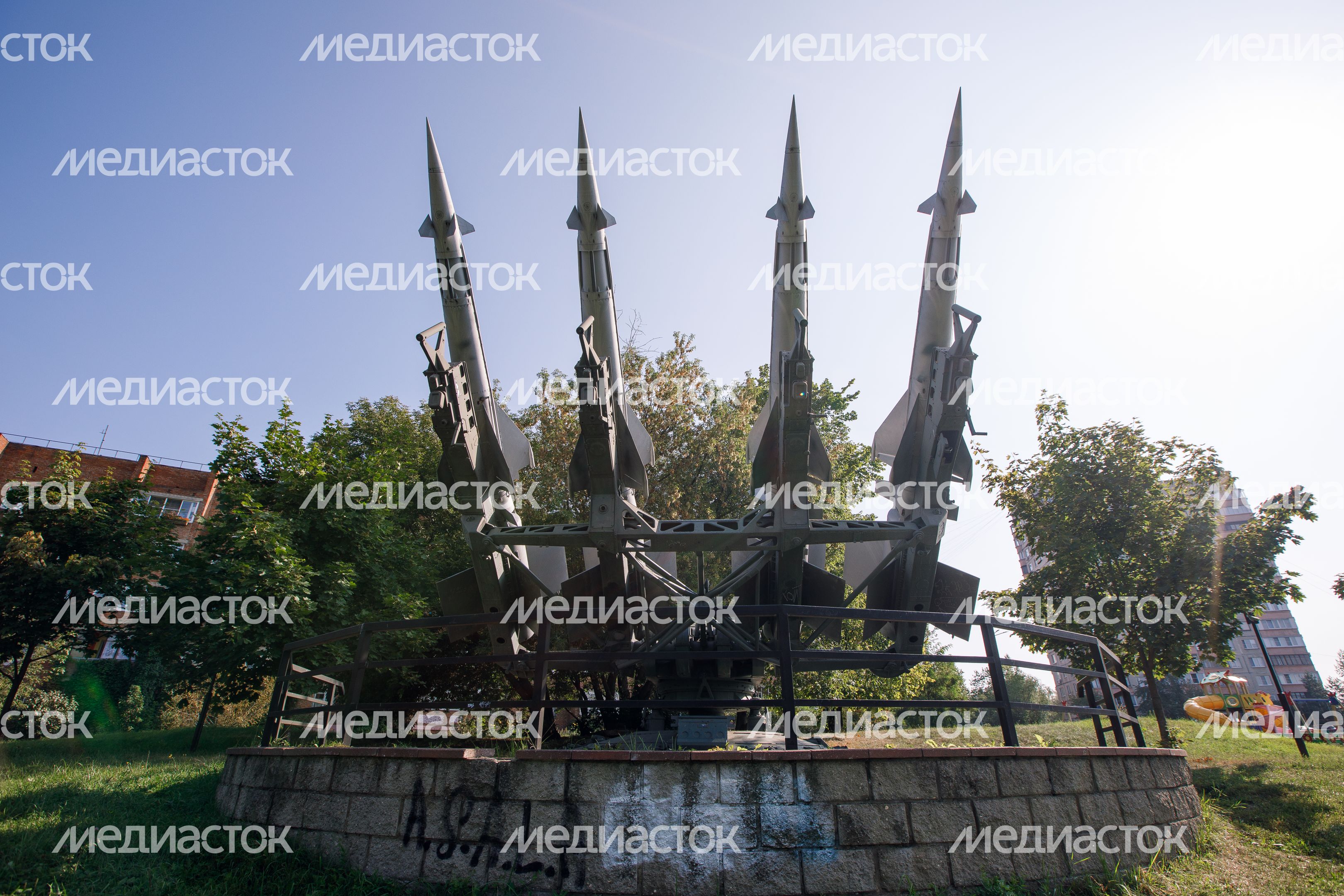 Памятник создателям ракетного щита России в Дзержинском Памятник создателям ракетного щита России в Дзержинском