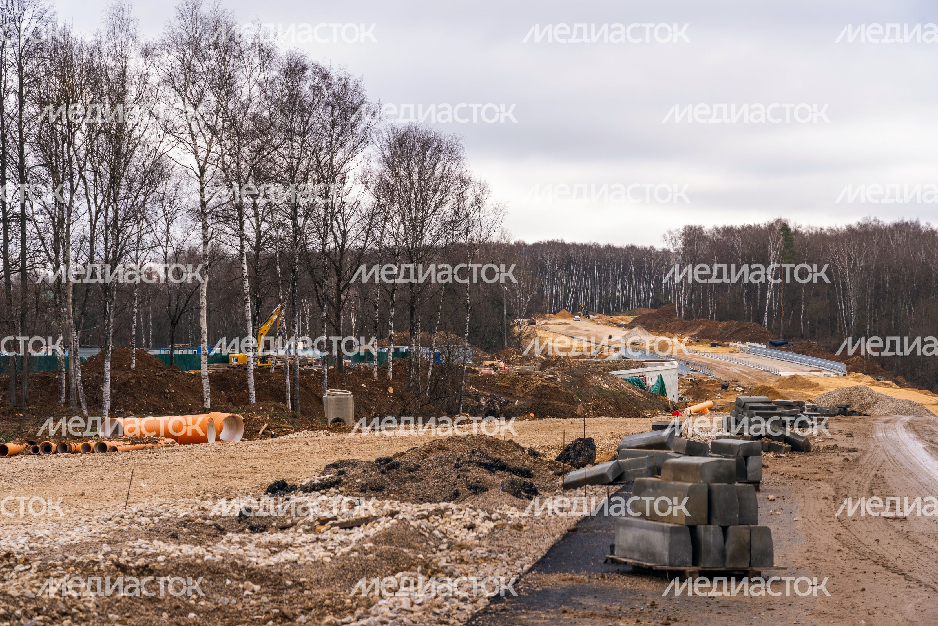 Строительство автомобильной дороги Путилково – Пятницкое шоссе в Красногорске Строительство автомобильной дороги Путилково – Пятницкое шоссе в Красногорске