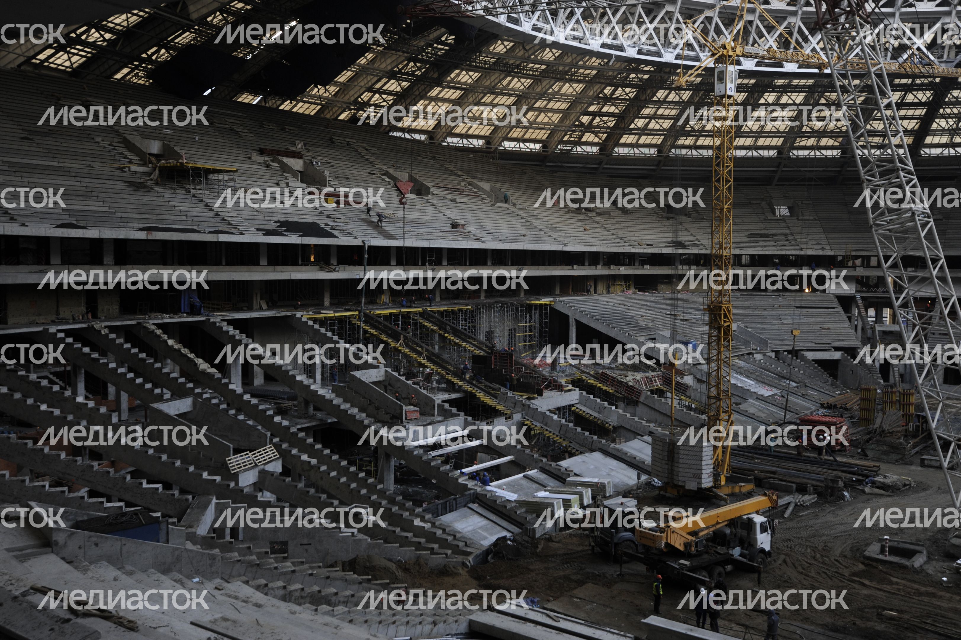 Реконструкция стадиона «Лужники»