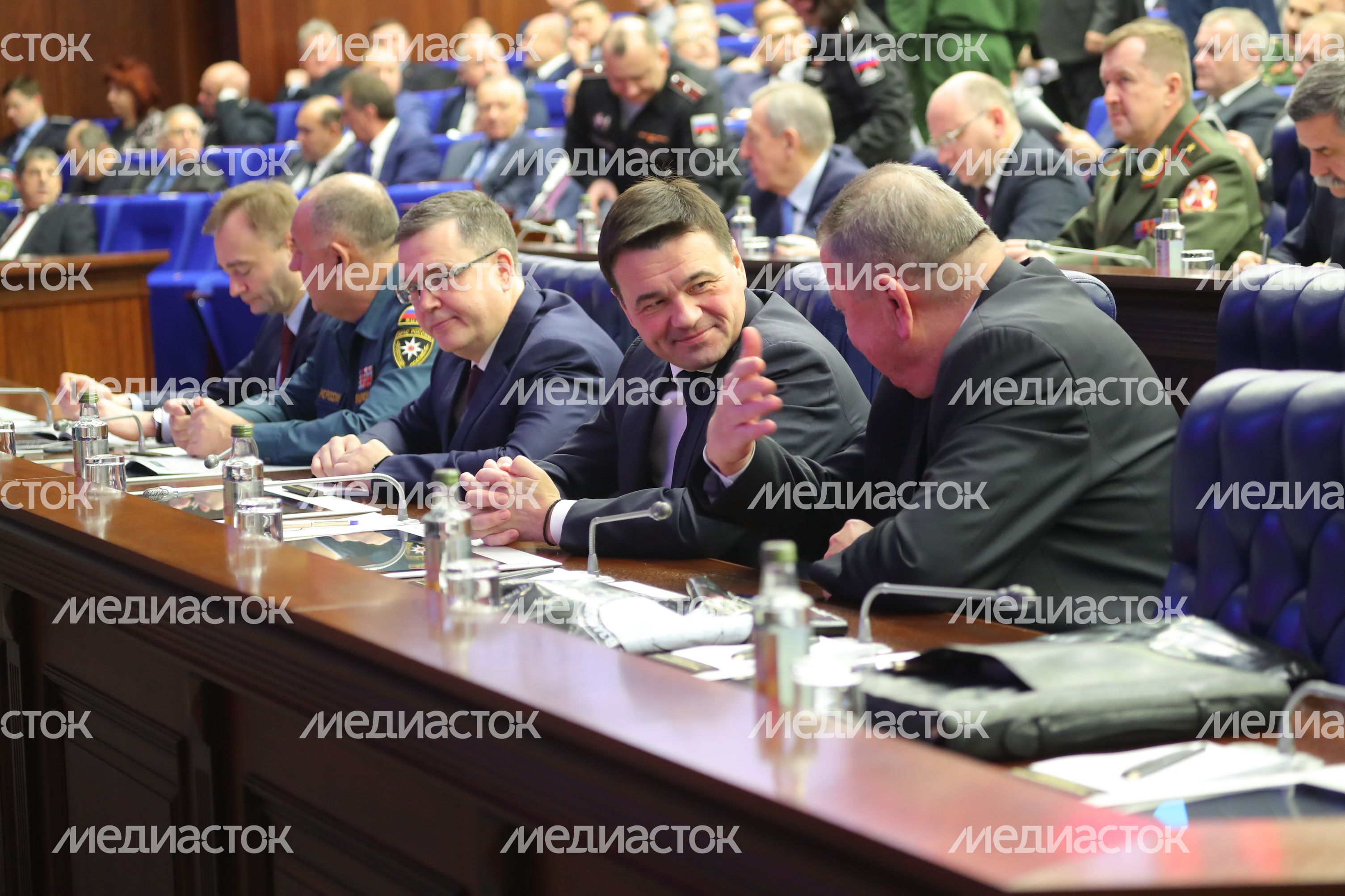 Вручение почетного кубка Московской области от Министерства обороны РФ