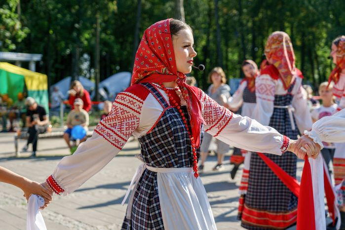 Фестиваль туризма и творчества "Красное сельцо" в Воскресенске