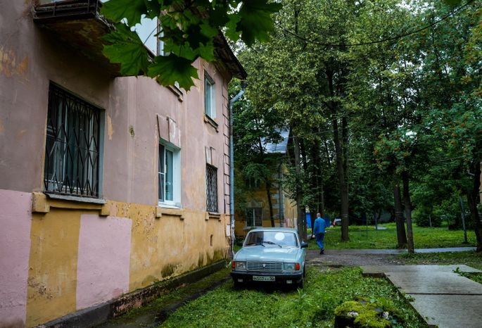 Аварийные дома в подольском  посёлке Южный