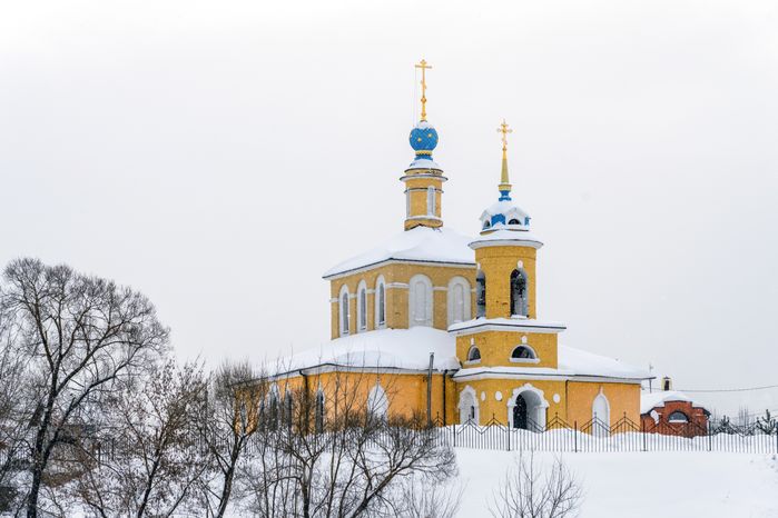 Церковь Рождества Пресвятой Богородицы в пос. Колюбакино Рузского округа