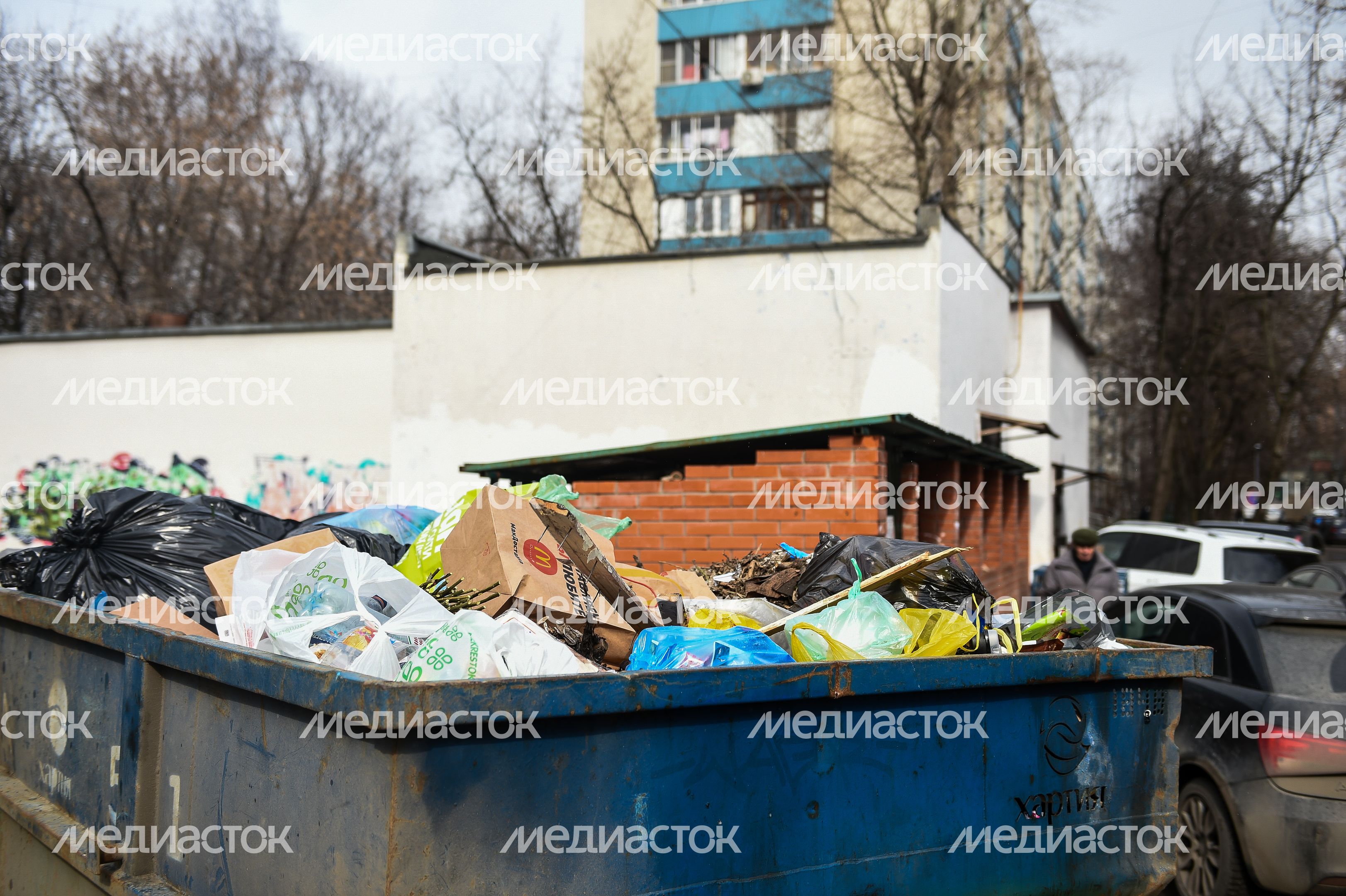 Места сбора Бытовых отходов в Москве