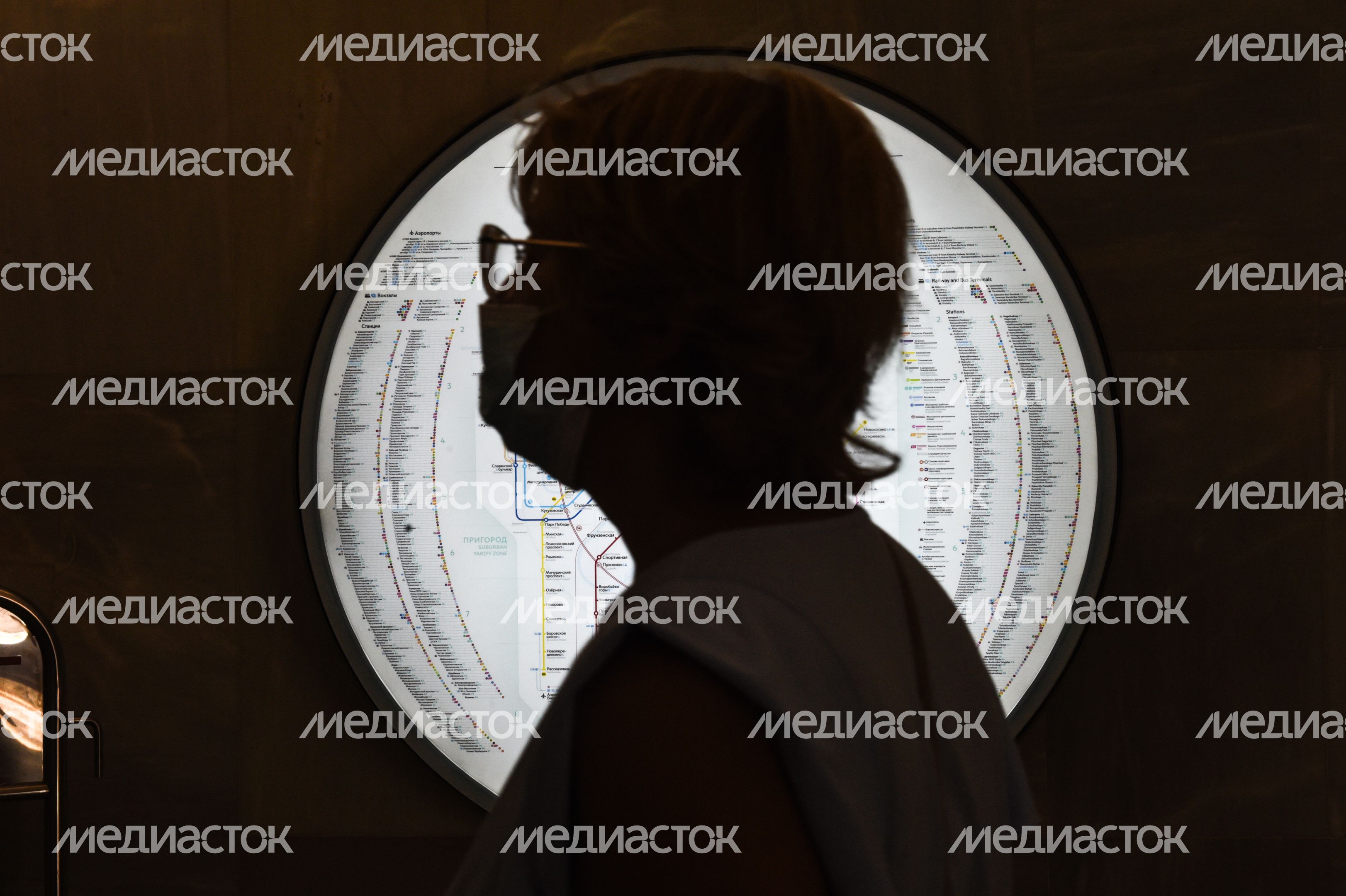 Открытие станции «Смоленская» Арбатско‑Покровской линии метро после реконструкции