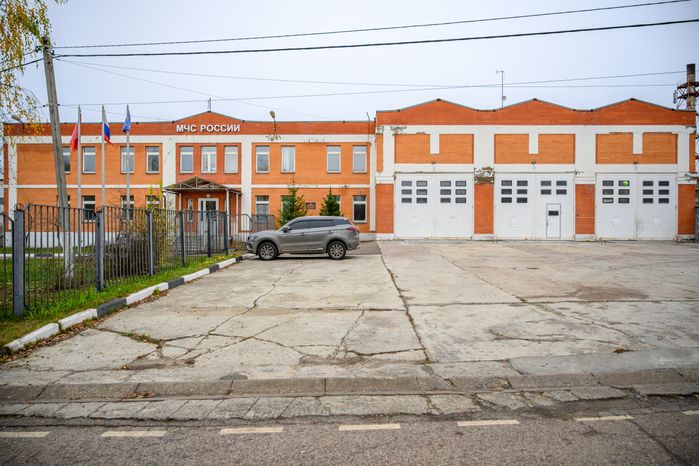 Микрорайон Белые Столбы города Домодедово осенью