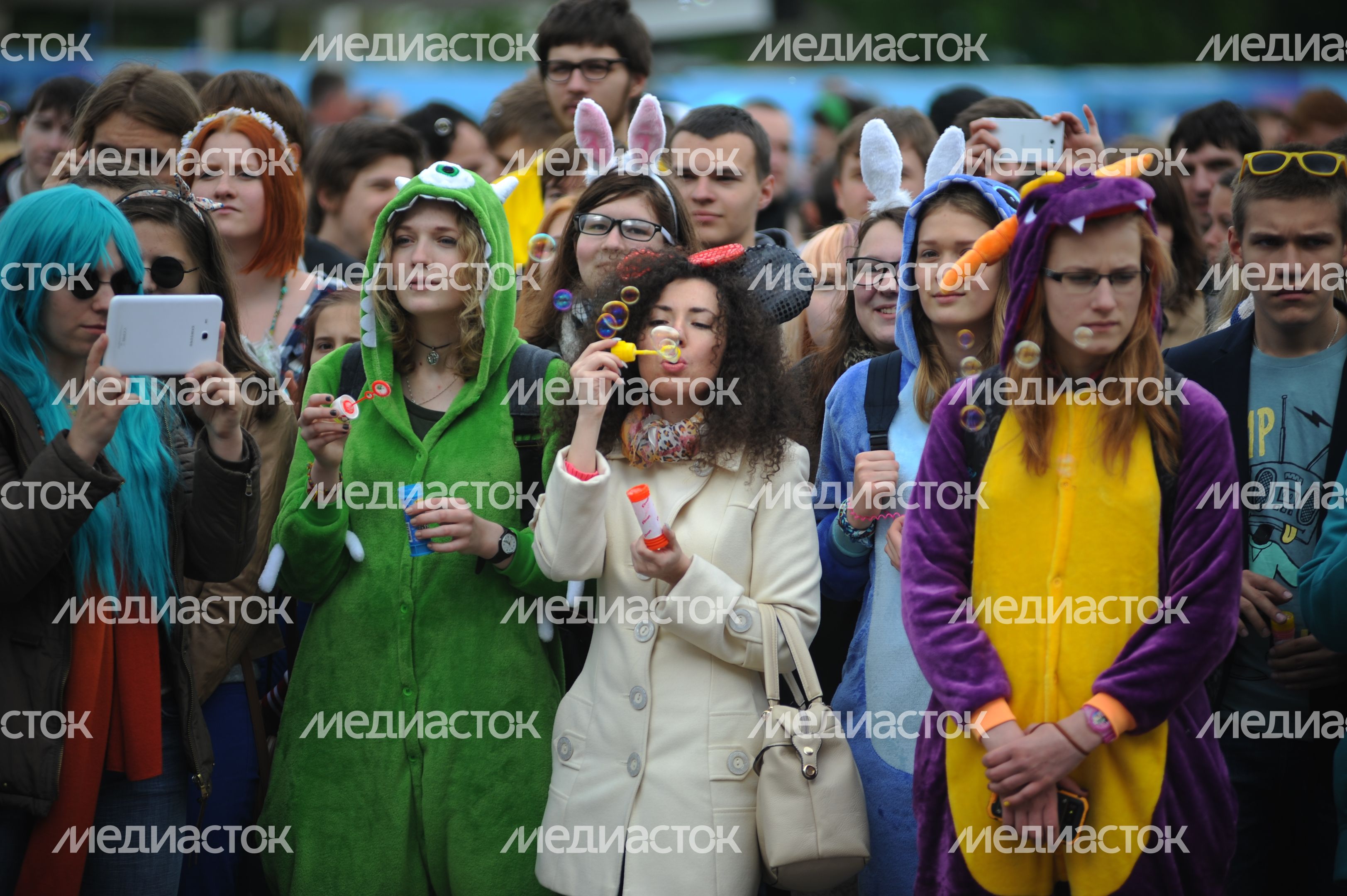 Парад мыльных пузырей «Дримфлеш» в Москве