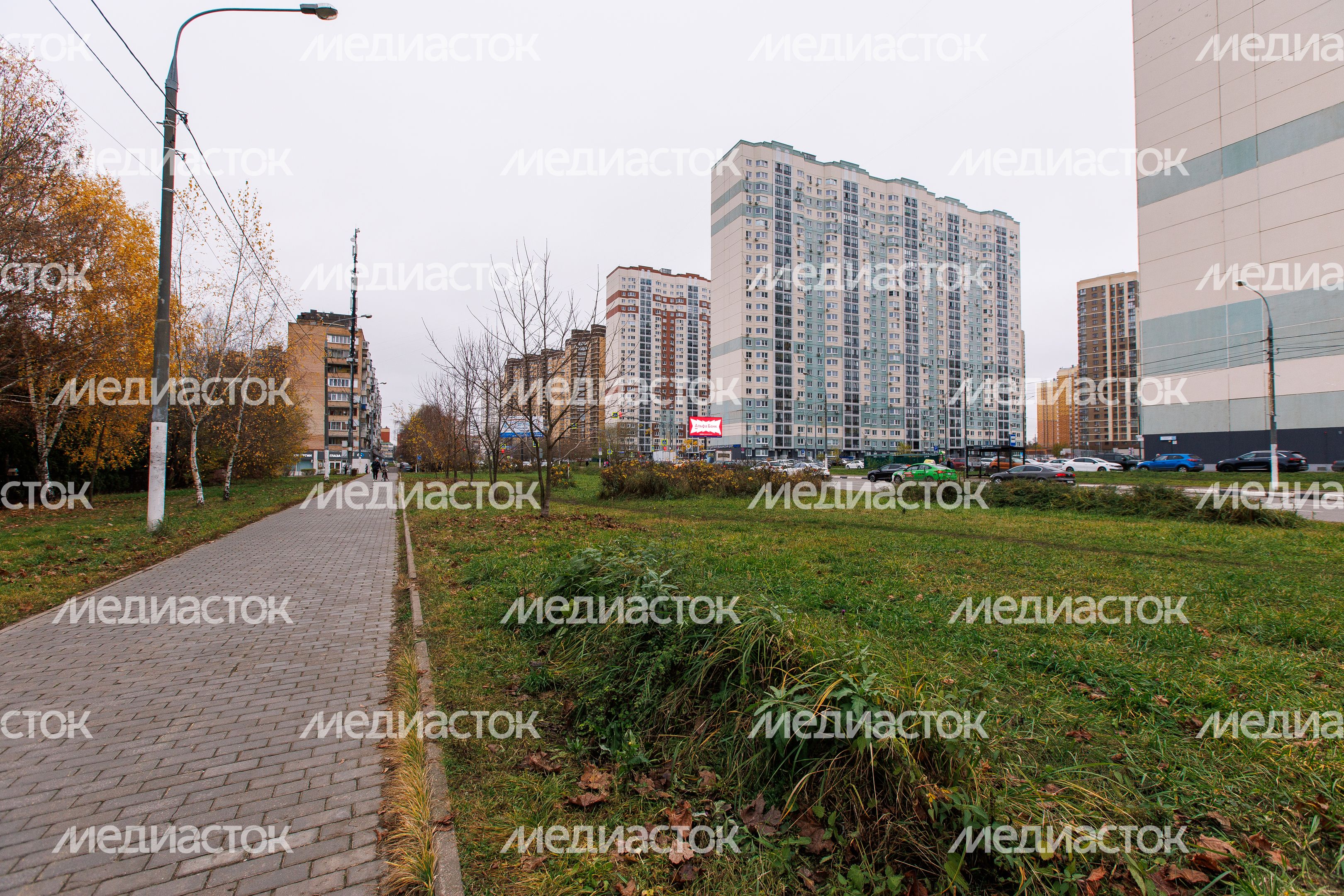 Виды города Долгопрудный осенью Виды города Долгопрудный осенью