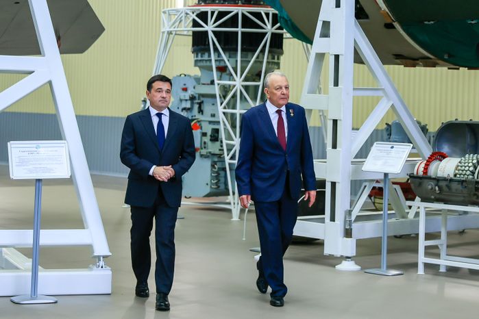 Присваивание звания «Почетный гражданин Московской области» гендиректору  «ВПК «НПО машиностроения» Александру Леонову Губернатором Подмосковья