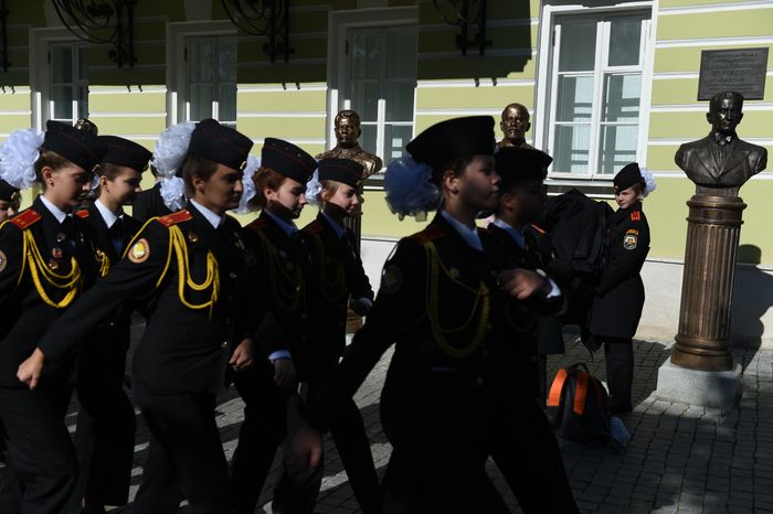 Открытие Аллеи правителей в Москве