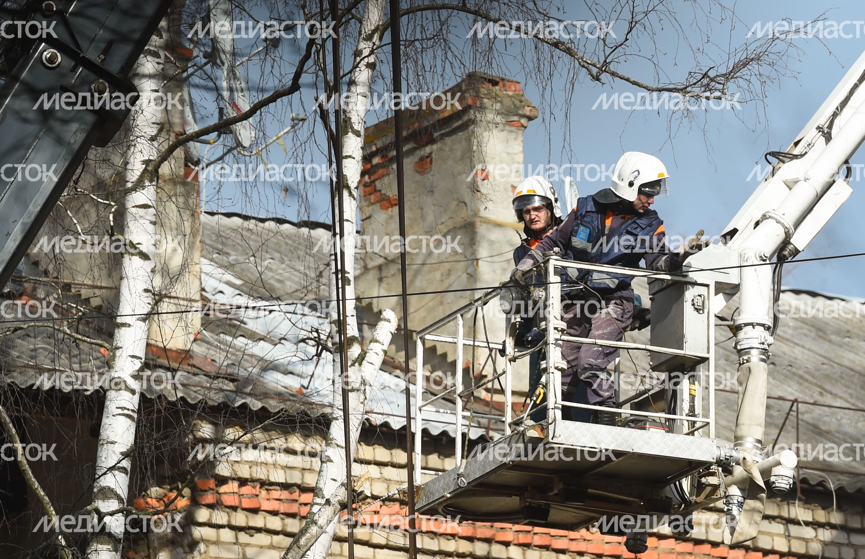 Кадры с места взрыва газа в многоквартирном доме в Орехово-Зуеве