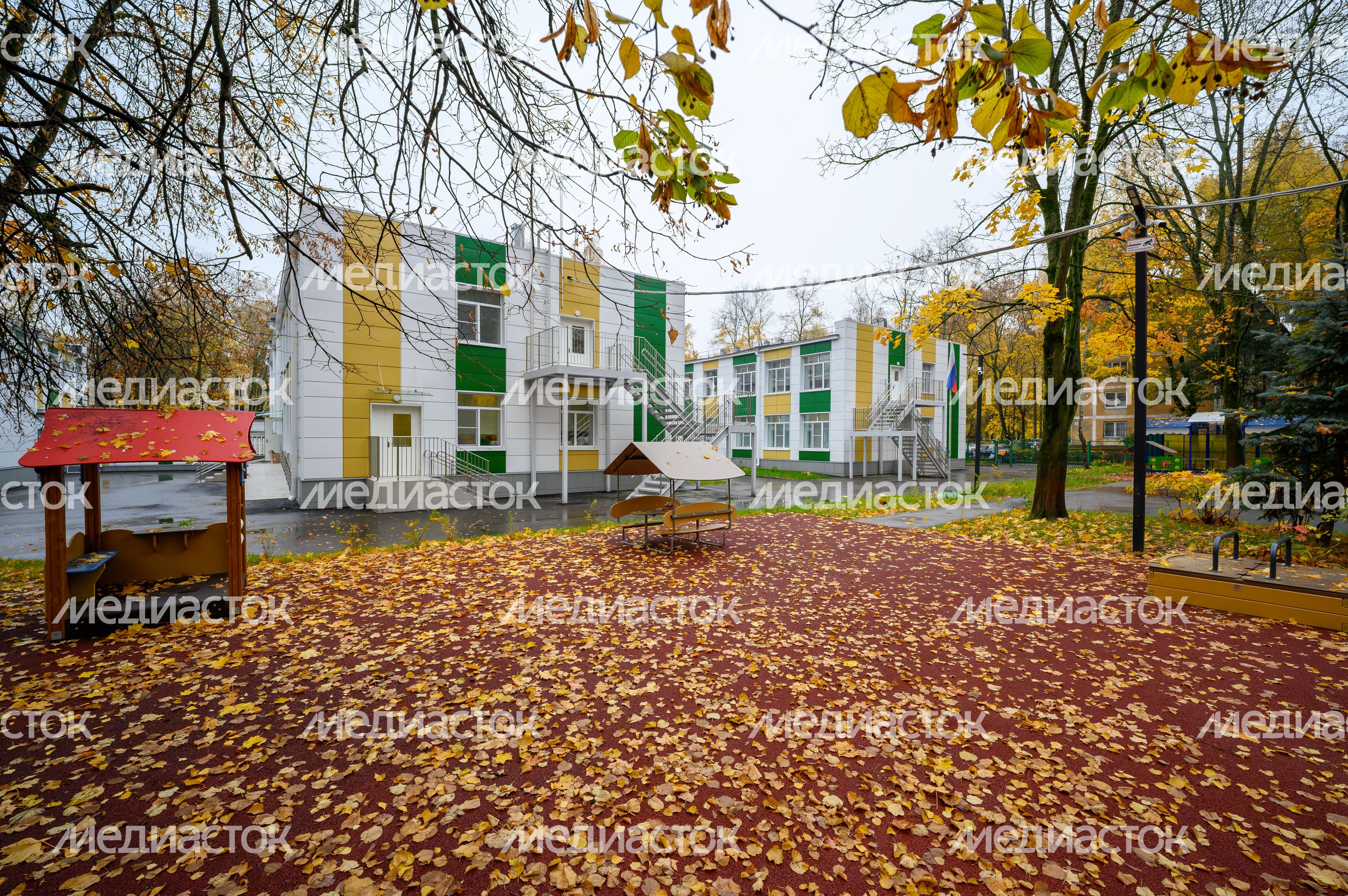 Детский сад лицея №4 в микрорайоне Юбилейный города Королев после капитального ремонта Детский сад лицея №4 в микрорайоне Юбилейный города Королев после капитального ремонта