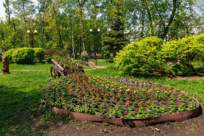 Центральный парк культуры и отдыха Лыткарино. Весна