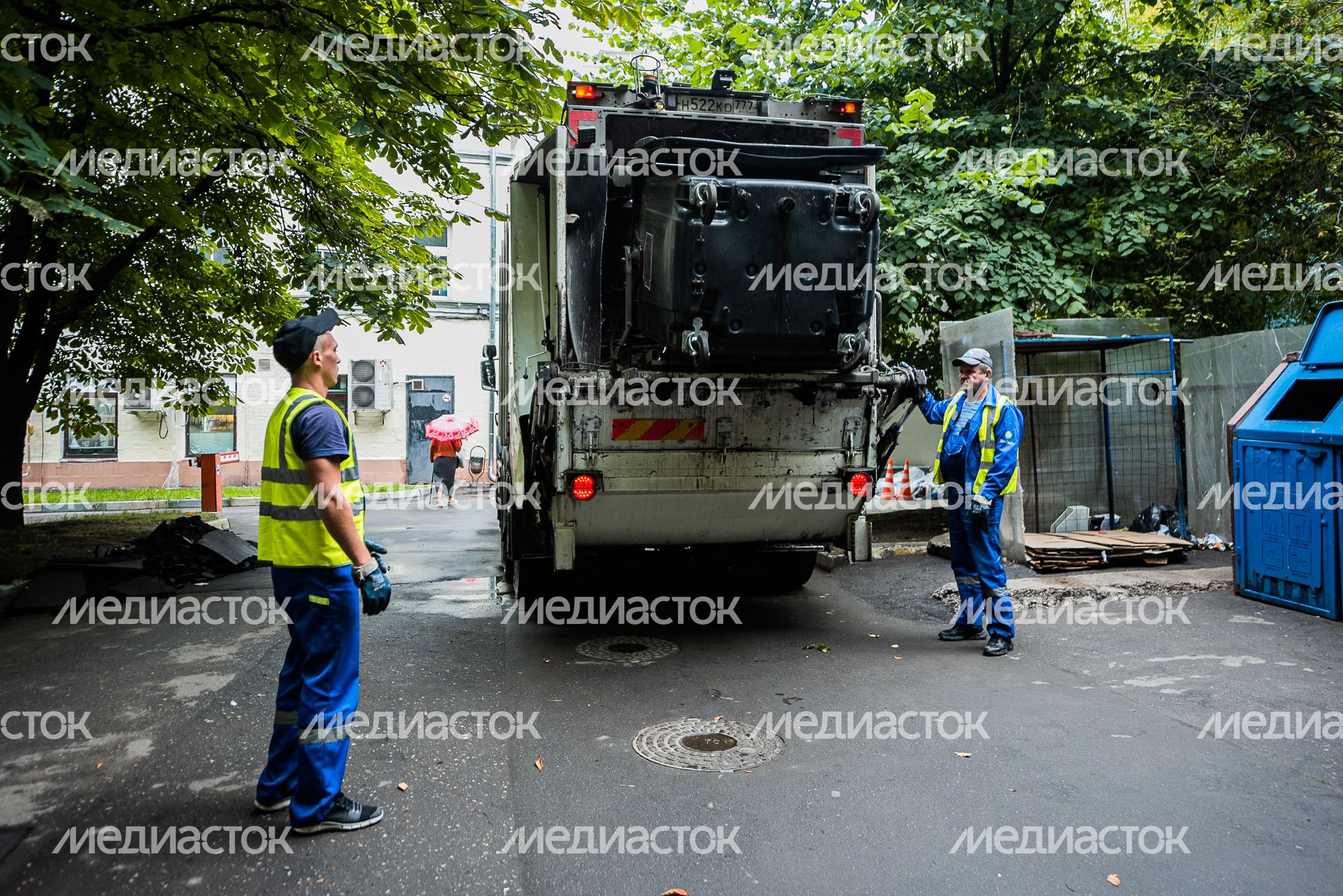 Вывоз вторсырья и смешанных отходов в Московской области