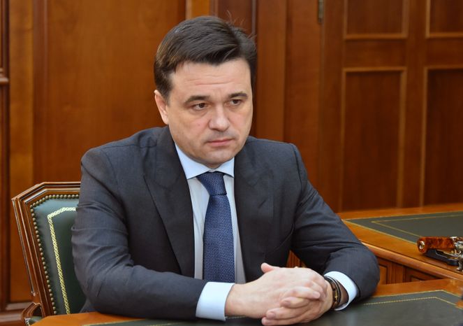 А. Воробьев провел рабочую встречу с главой Красногорского района
