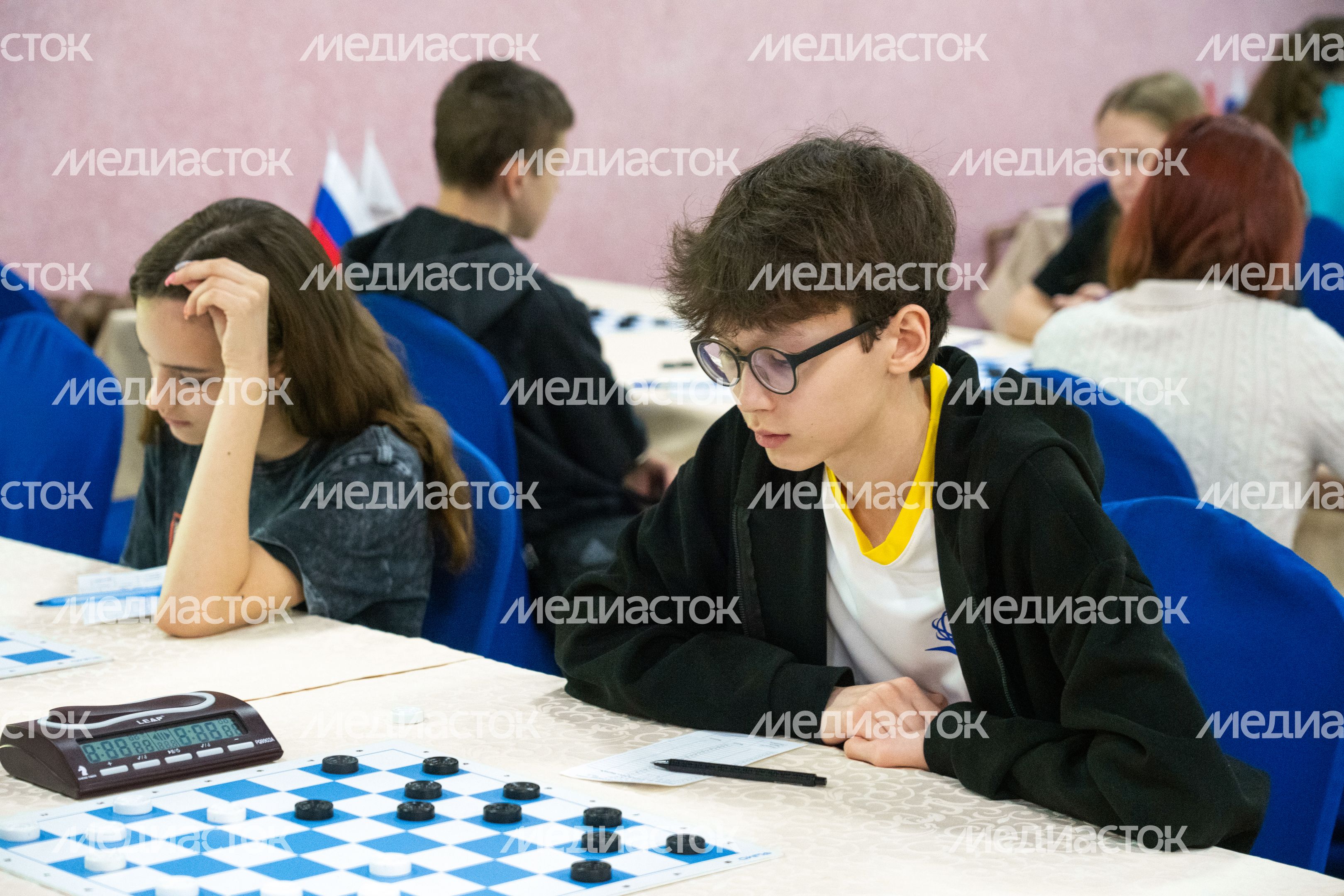 В Подмосковье завершился чемпионат России по международным стоклеточным шашкам