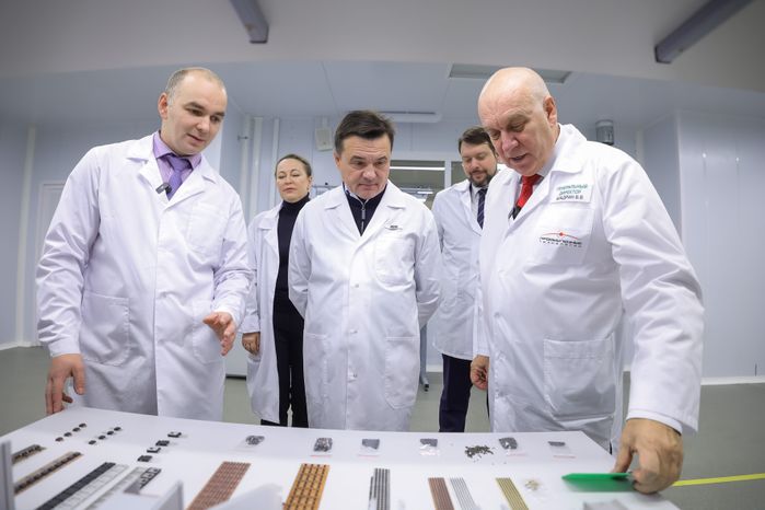 Андрей Воробьев запустил производство высокотехнологичной продукции в Подмосковье