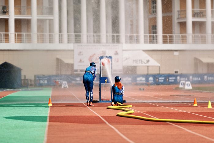 Женская сборная России завоевала золото в общем зачете на XI Чемпионате мира по пожарно-спасательному спорту