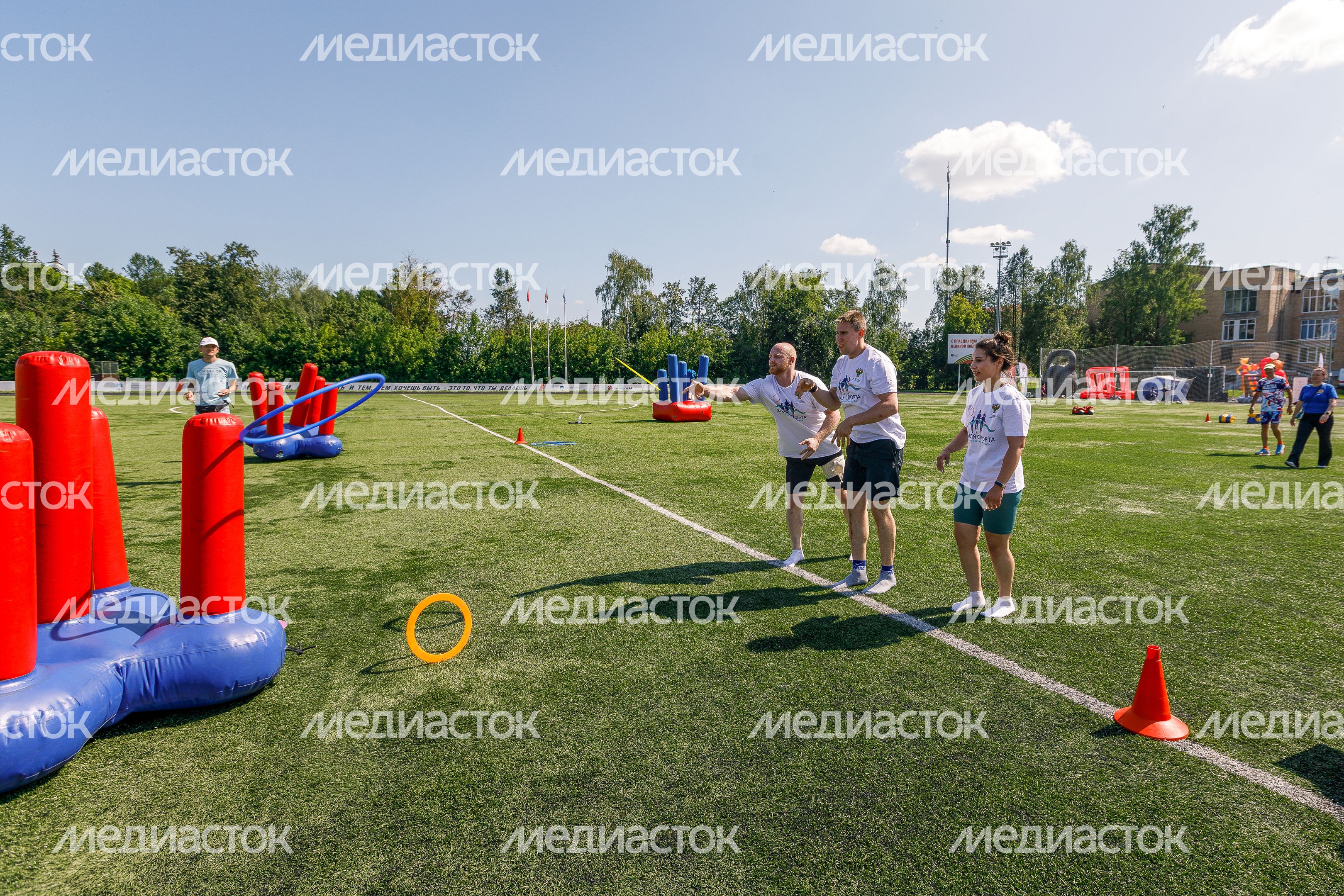 Семейная эстафета на региональном этапе Всероссийского марафона «Земля спорта» в Сергиевом Посаде Семейная эстафета на региональном этапе Всероссийского марафона «Земля спорта» в Сергиевом Посаде