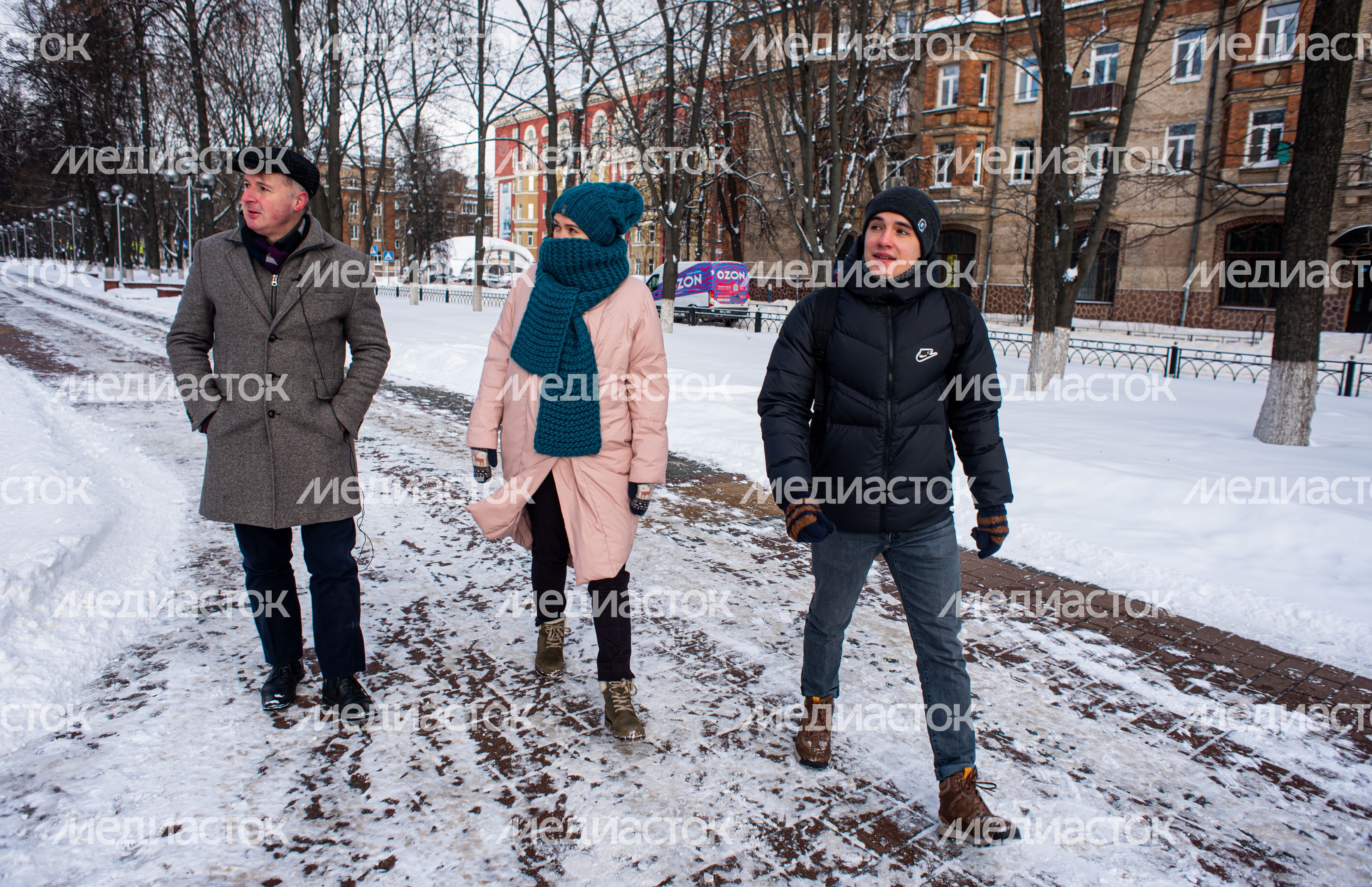 Зимние виды города Жуковский