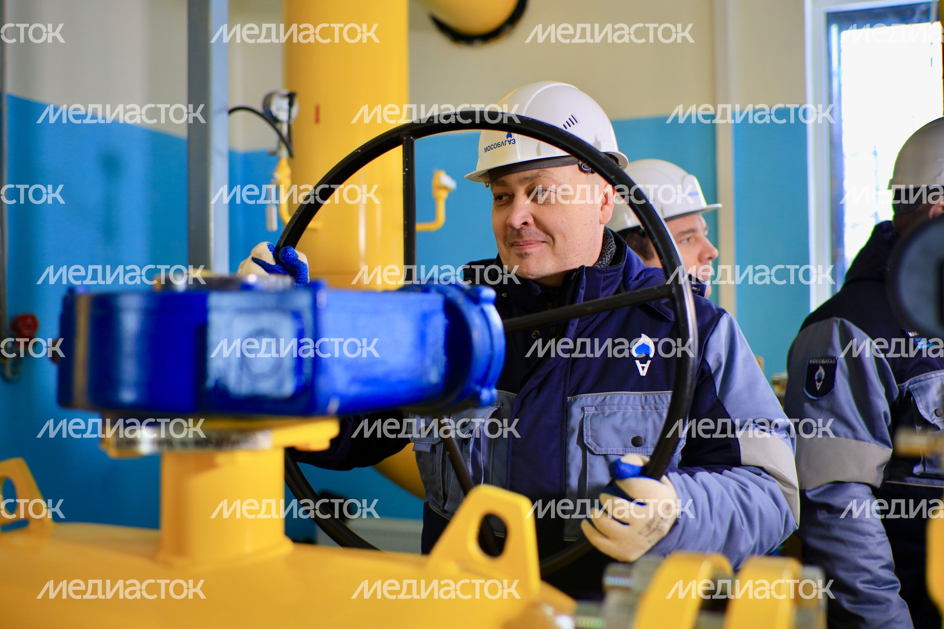 На газораспределительном пункте "Самаровка" в г.о. Королёв