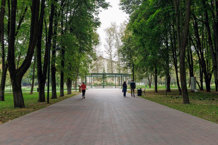 Щелковский центральный городской парк после благоустройства