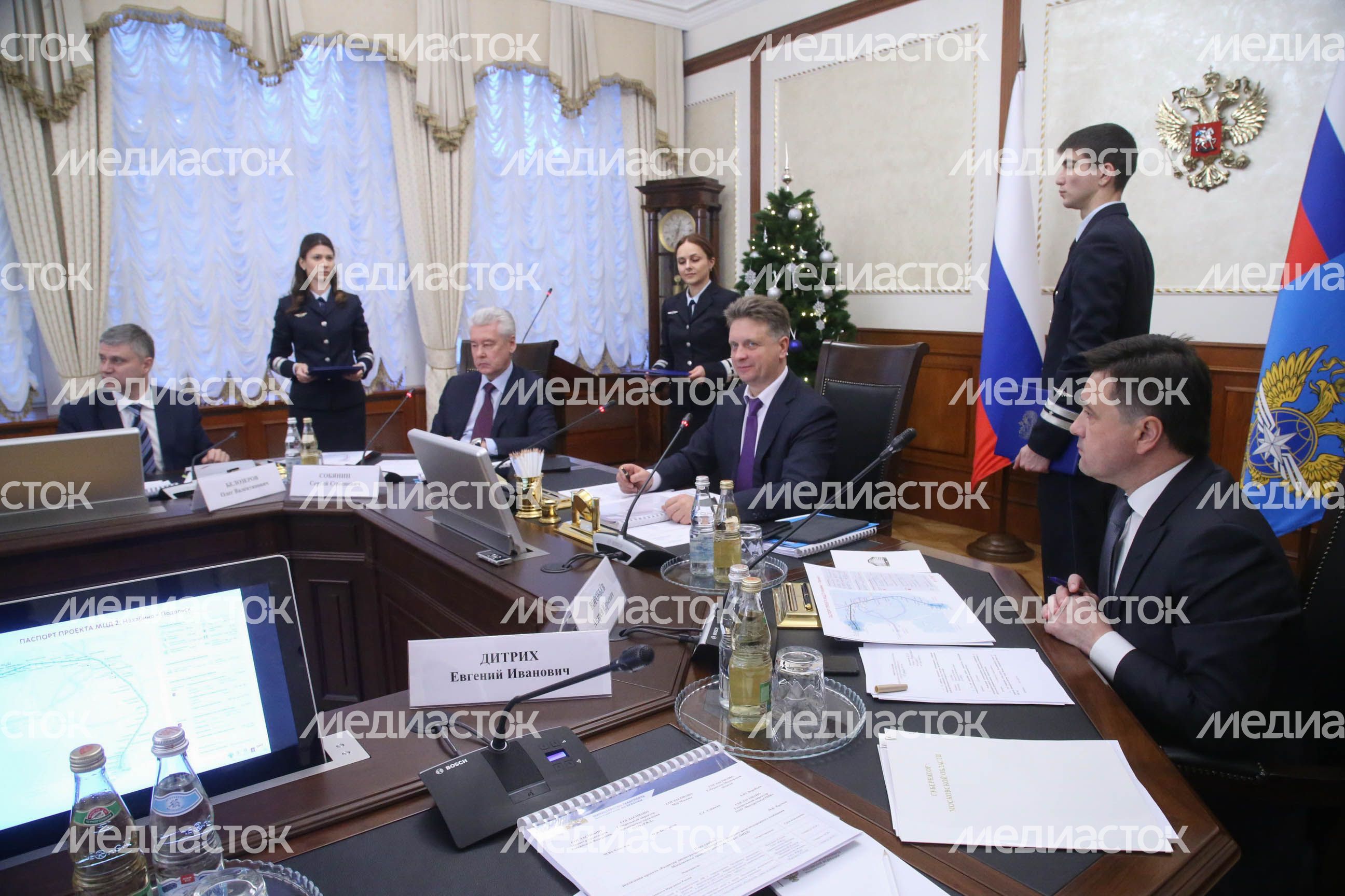 Заседание Координационного совета по развитию транспортной системы Москвы и Подмосковья 18.12.2017