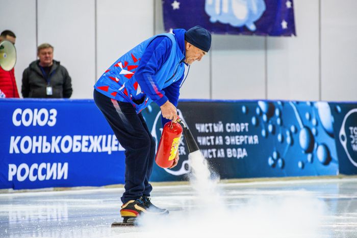 Чемпионат России по конькобежному спорту в Коломне