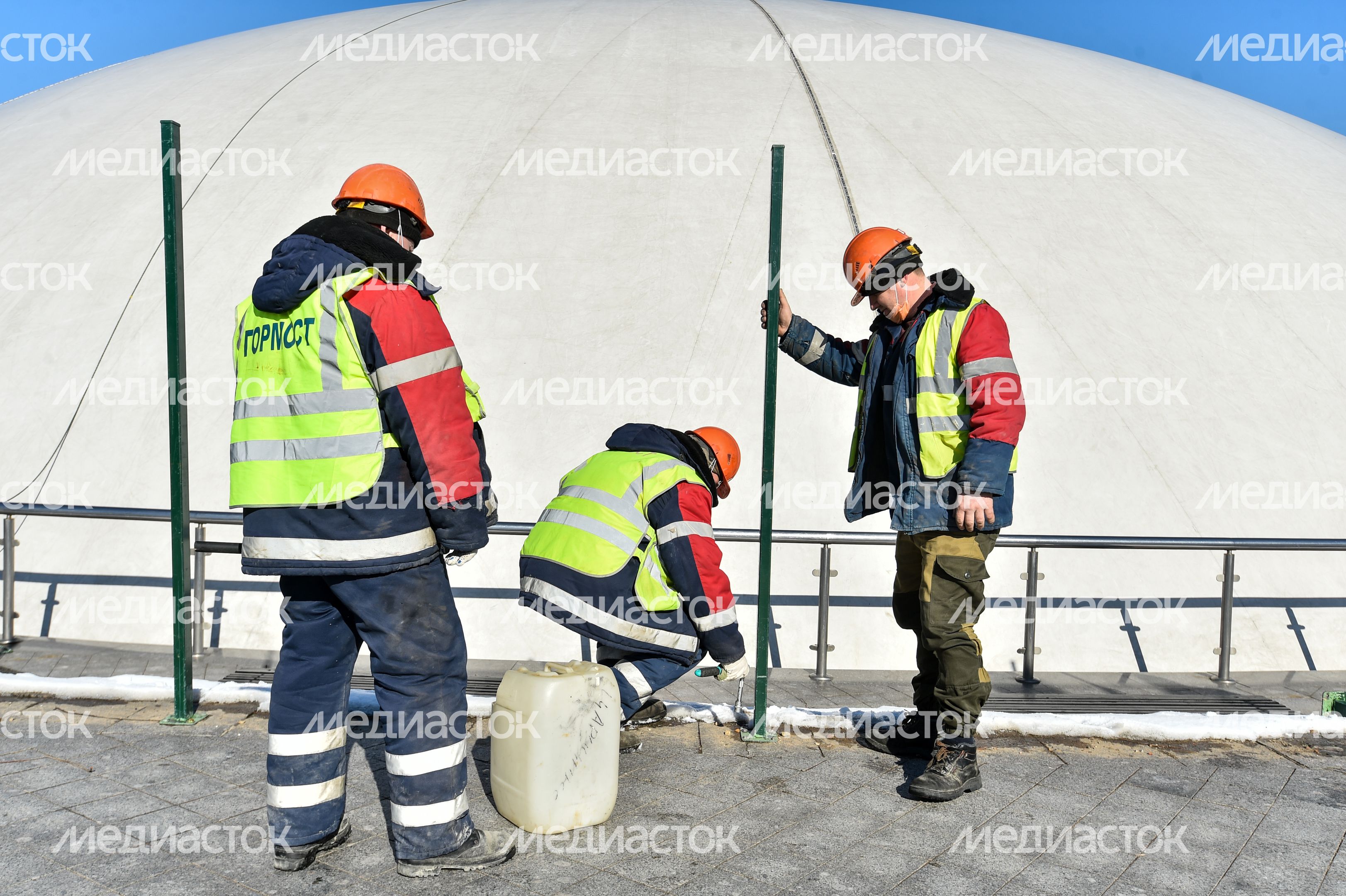 Расконсервация музыкального фонтана в музее-заповеднике «Царицыно»