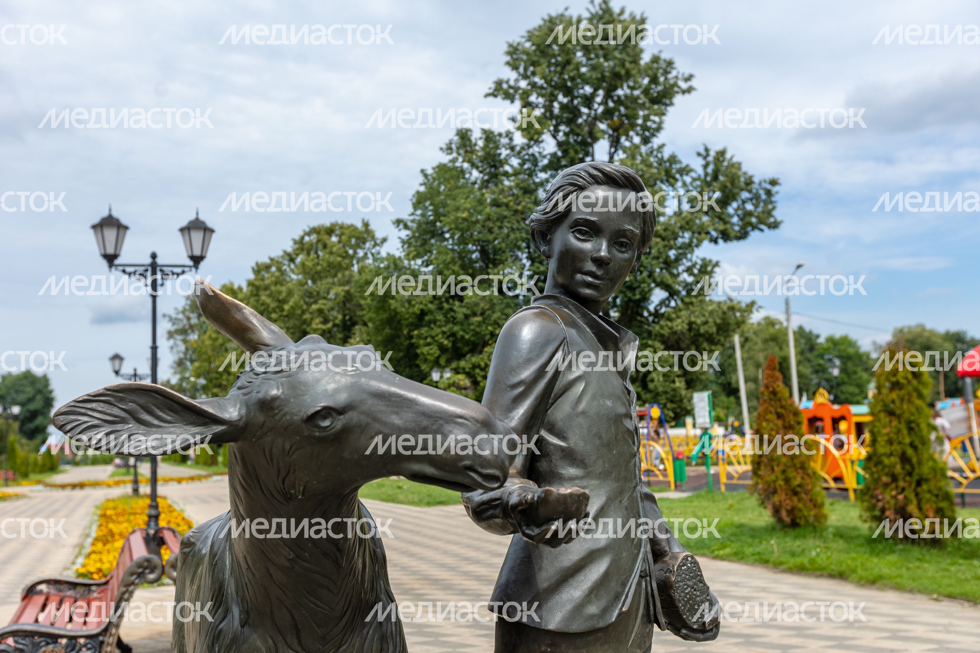 Лосино-Петровский. Никольский парк Лосино-Петровский. Никольский парк