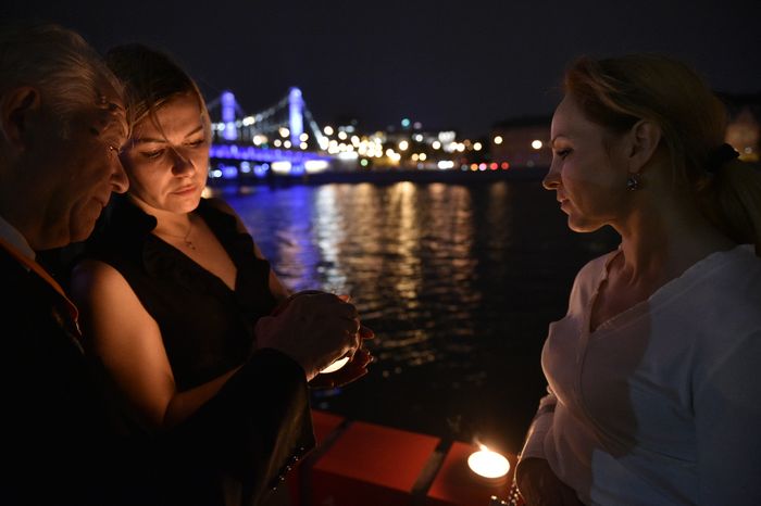 Акция «Линия памяти» в День памяти и скорби в Москве