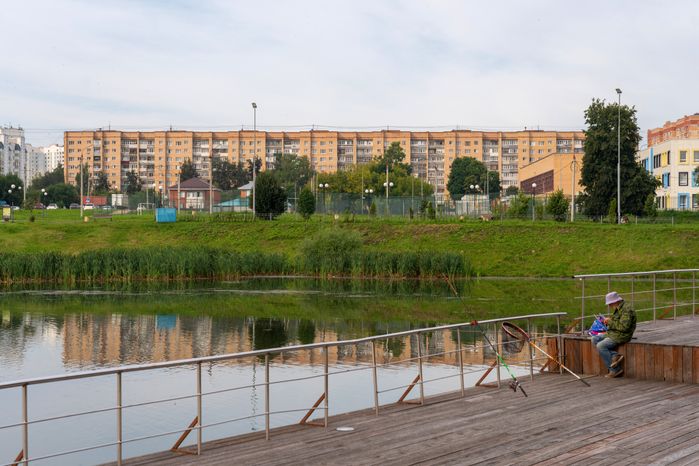 Парк «Жемчужина» летом в Серпухове
