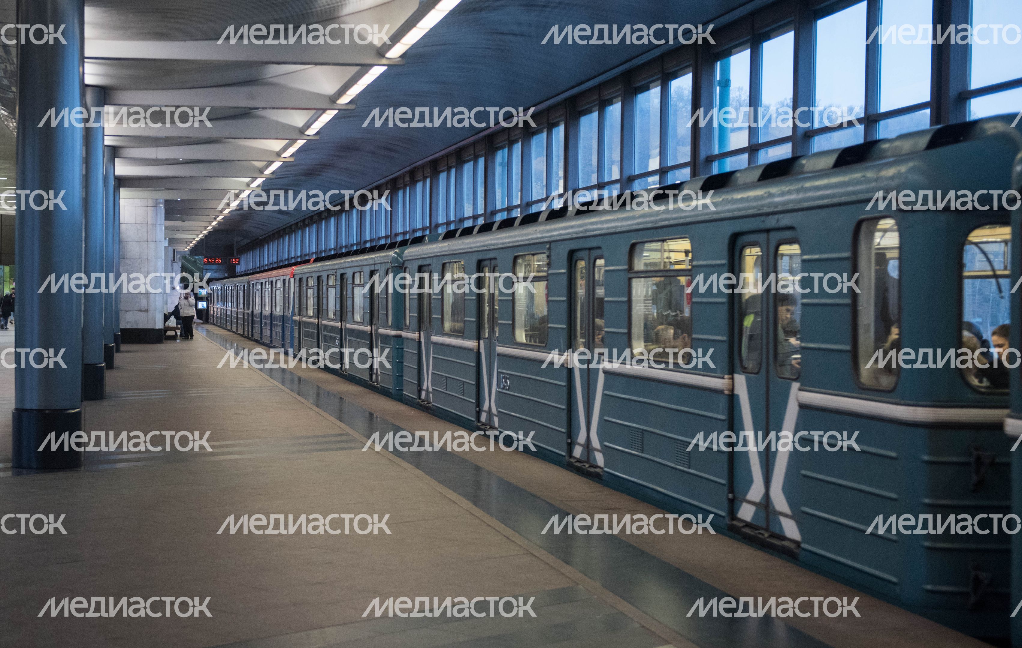Станция метро «Воробьевы горы» в Москве
