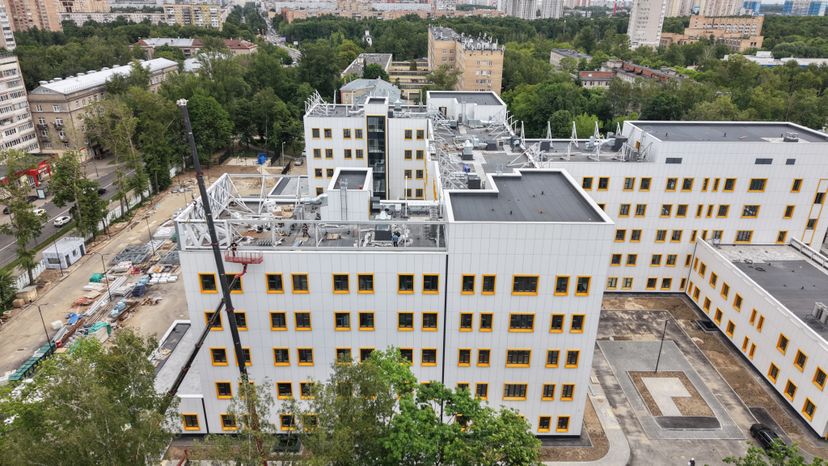В Королеве готовится к открытию новая поликлиника на 1000 посещений в смену