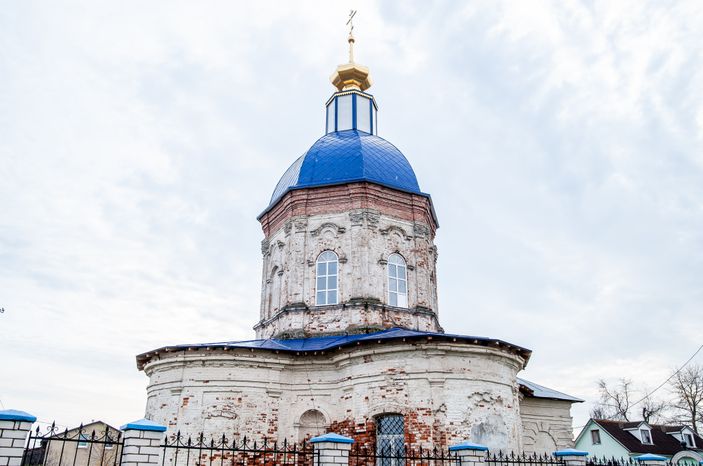 Храм Николая Чудотворца в посёлке Буденовец