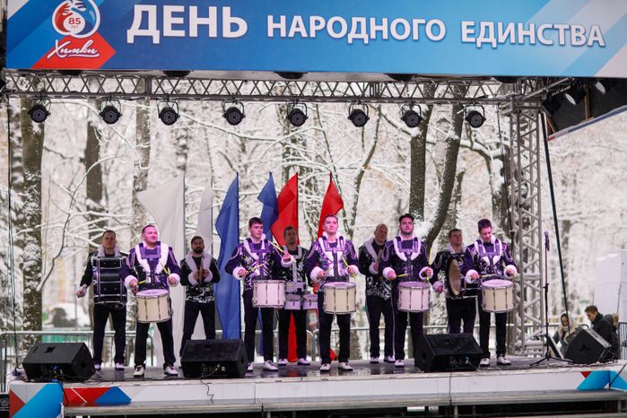 День народного единства в парке имени Л.Н. Толстого в Химках